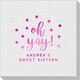 Confetti Dots Oh Yay! Linen Like Napkins Image 4 of 5